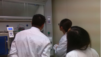 杭州某檢測研究院馬弗爐現場(chǎng)照片