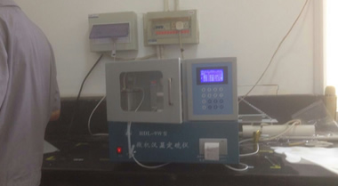 天津測硫儀現場(chǎng)照片